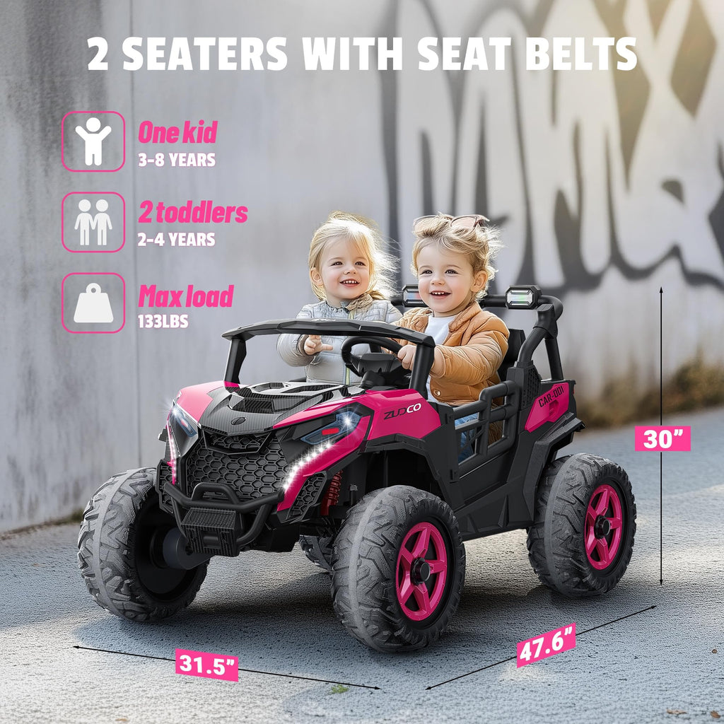 24V 4WD 2 Seater Ride on Toy Car P707
