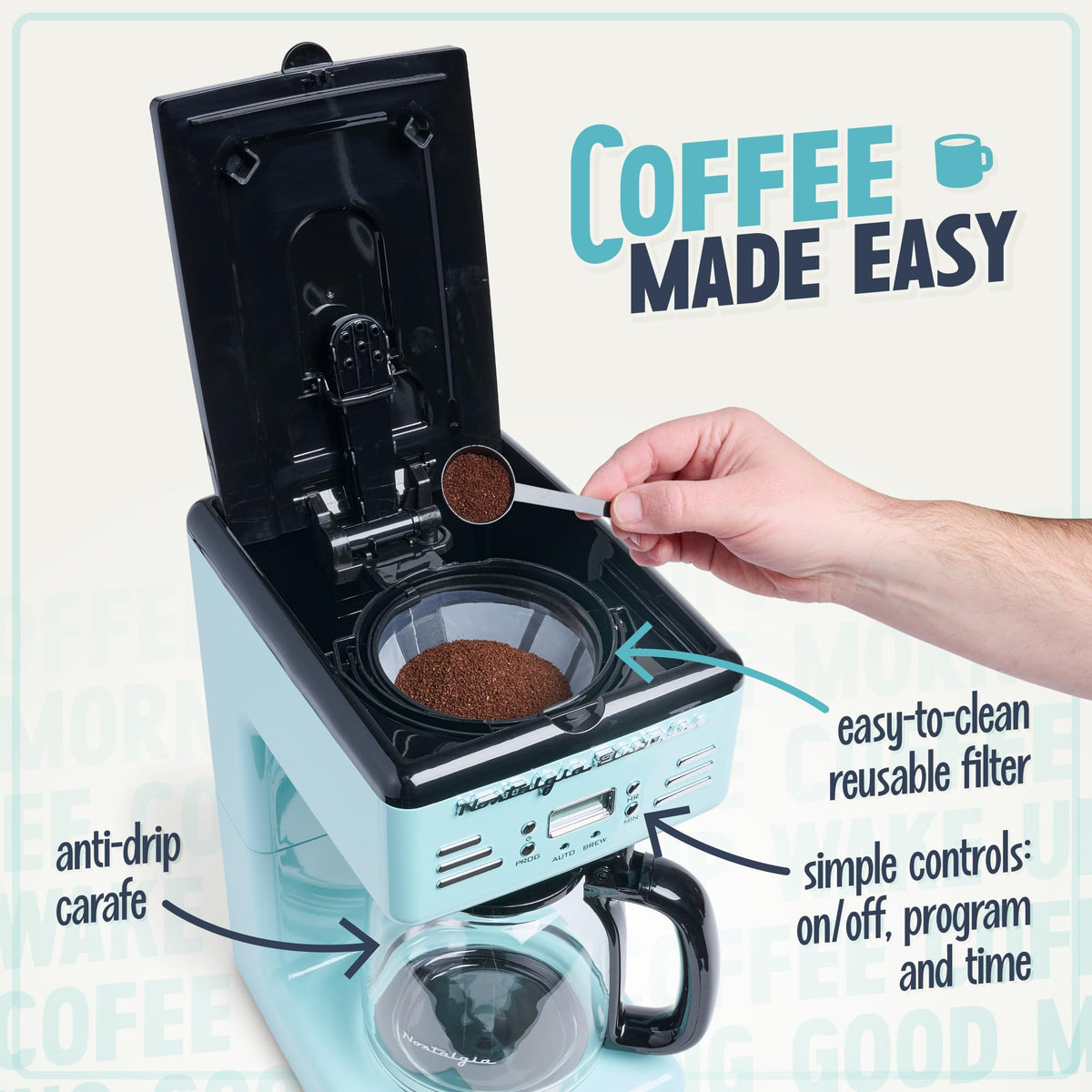 12-Cup Programmable Coffee Maker A652