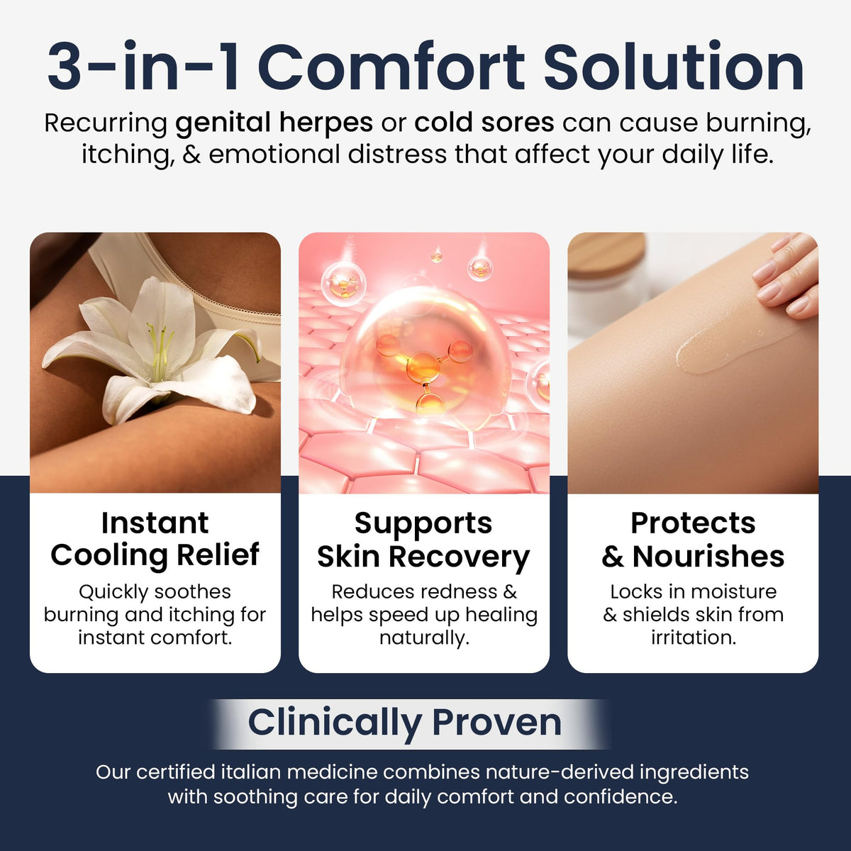 Genital Herpes Treatment Ointment 56g W243