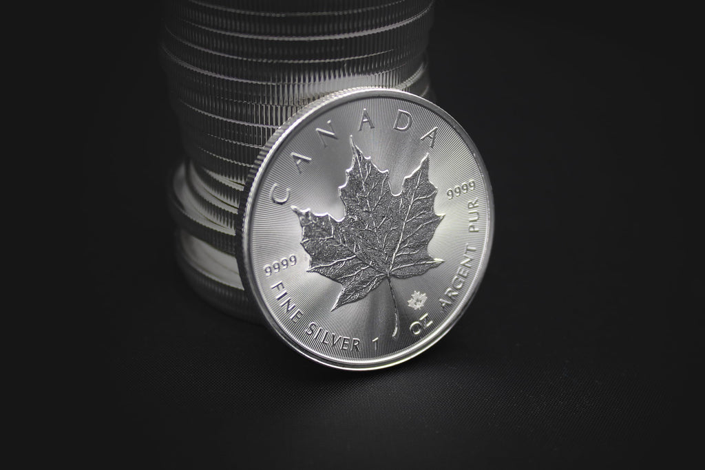 1 oz Canadian Silver Maple Leaf J5628