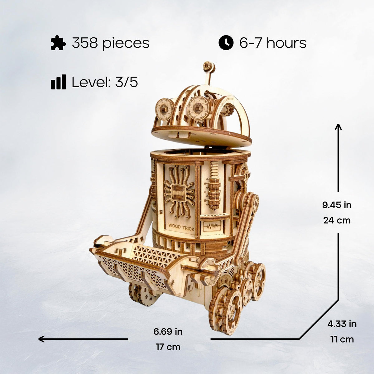 3D Wooden Puzzle V395