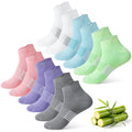 6 Pairs Thin Breathable Bamboo Ankle Socks R335