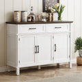48 Inch Off White Buffet Cabinet with Storage P14741
