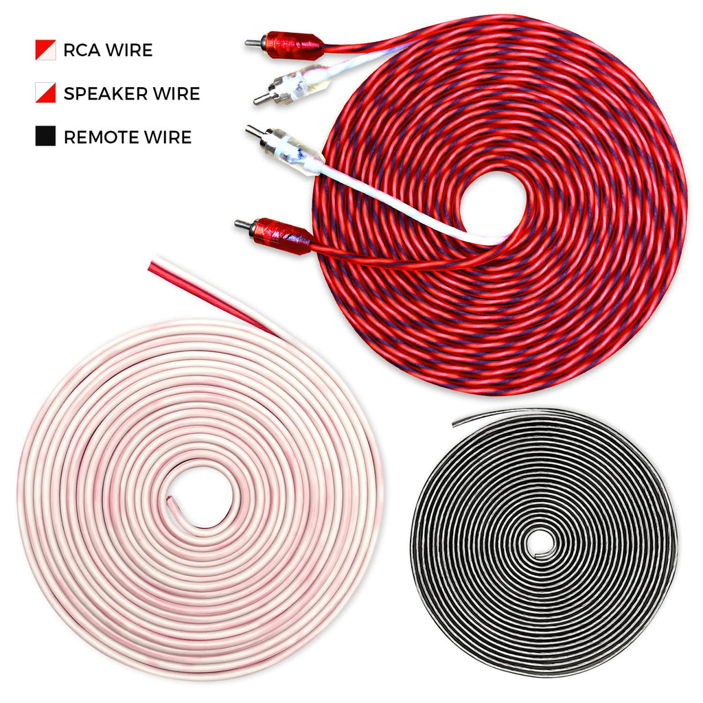 4 Gauge CCA Amp Wiring Install Kit H6136