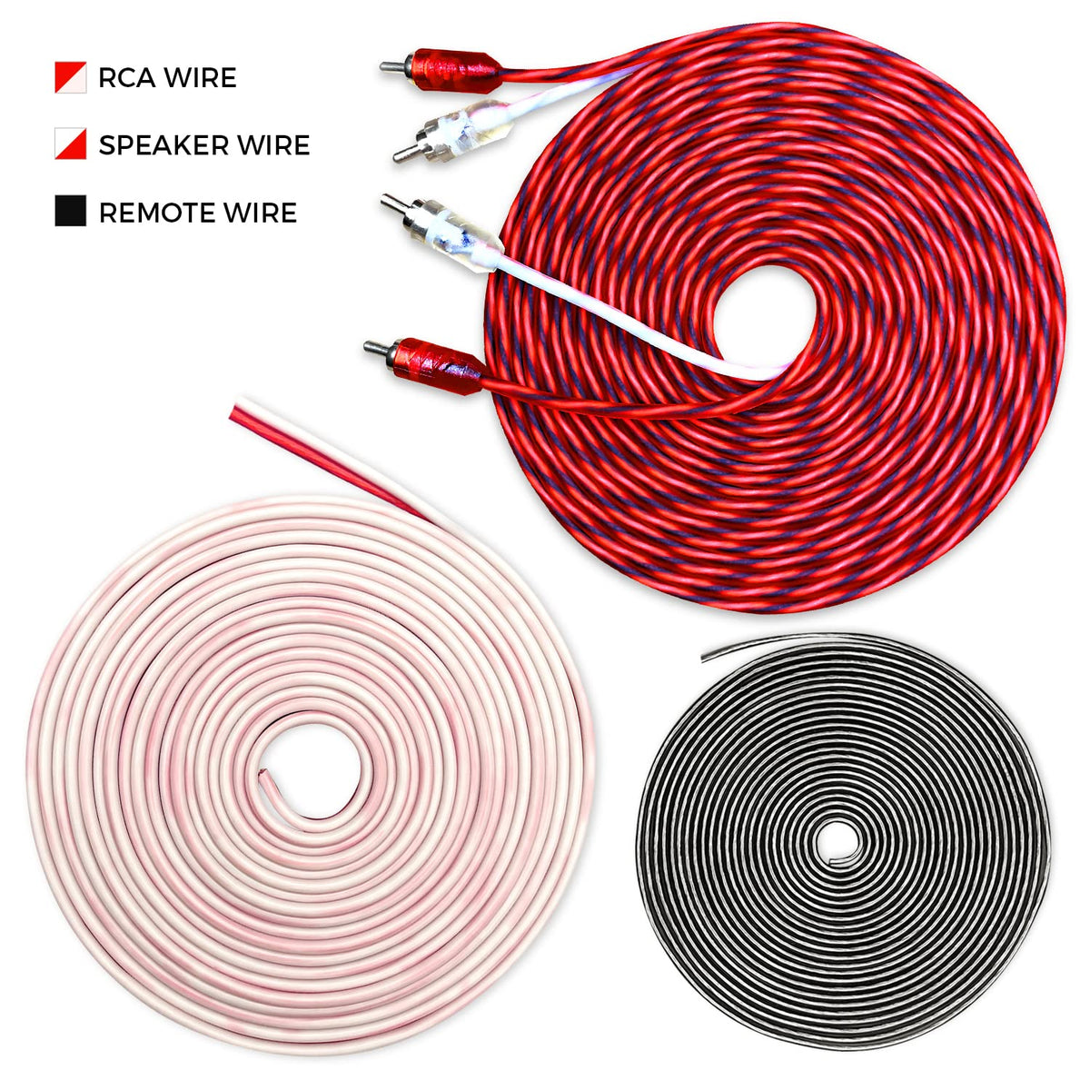 4 Gauge CCA Amp Wiring Install Kit H6136