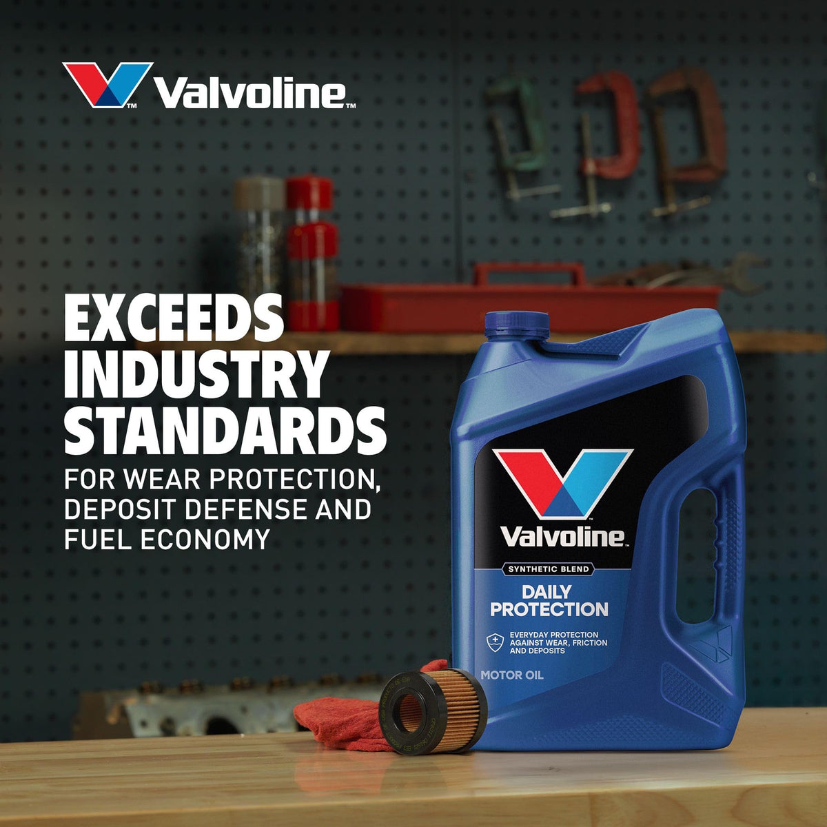 5W-30 Synthetic Blend Motor Oil 5 QT V3094