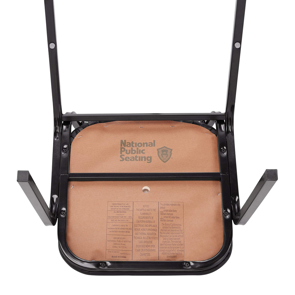 Vinyl Stacking Chair, 4/Pack E8709