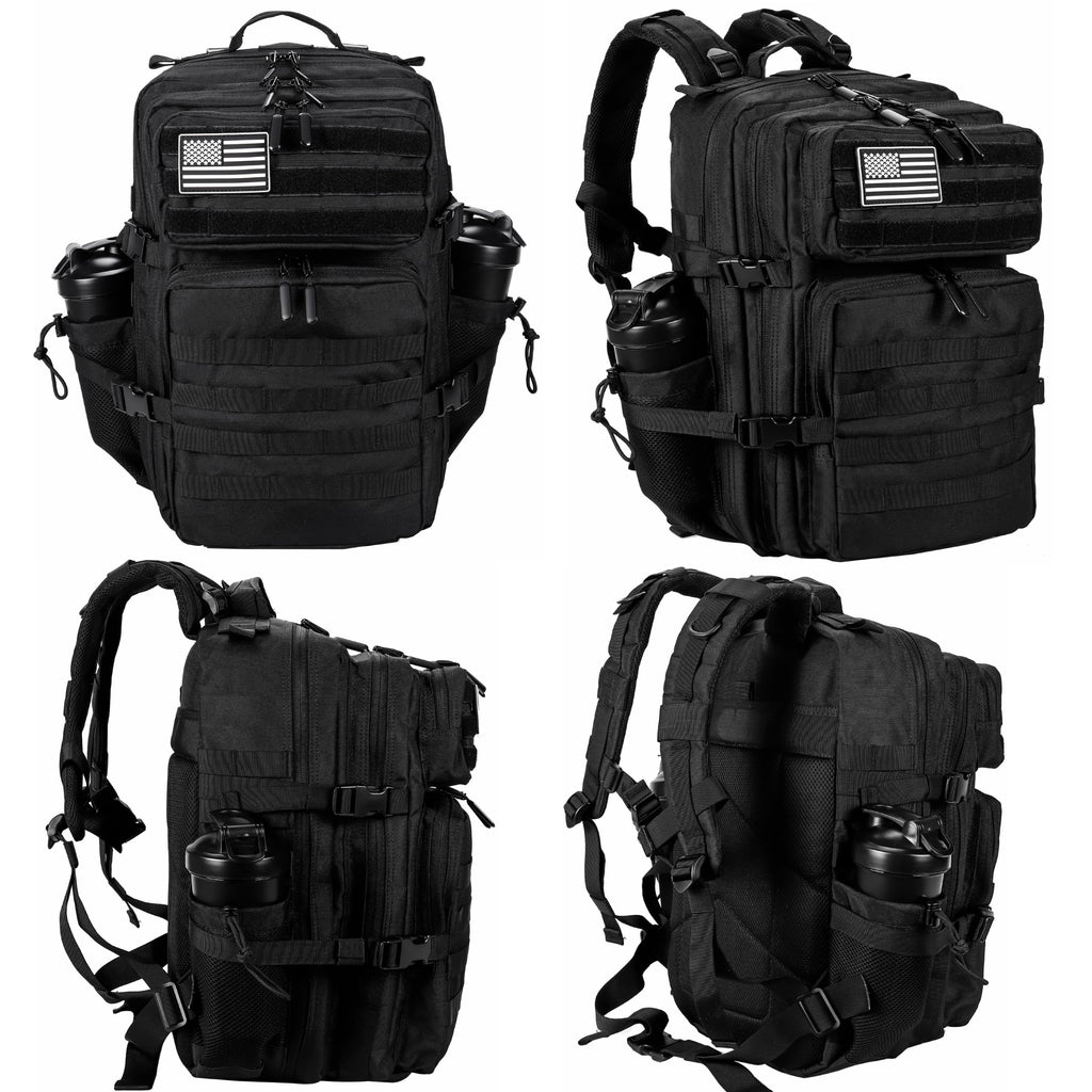 45L Tactical Backpack with Molle System Black K81137